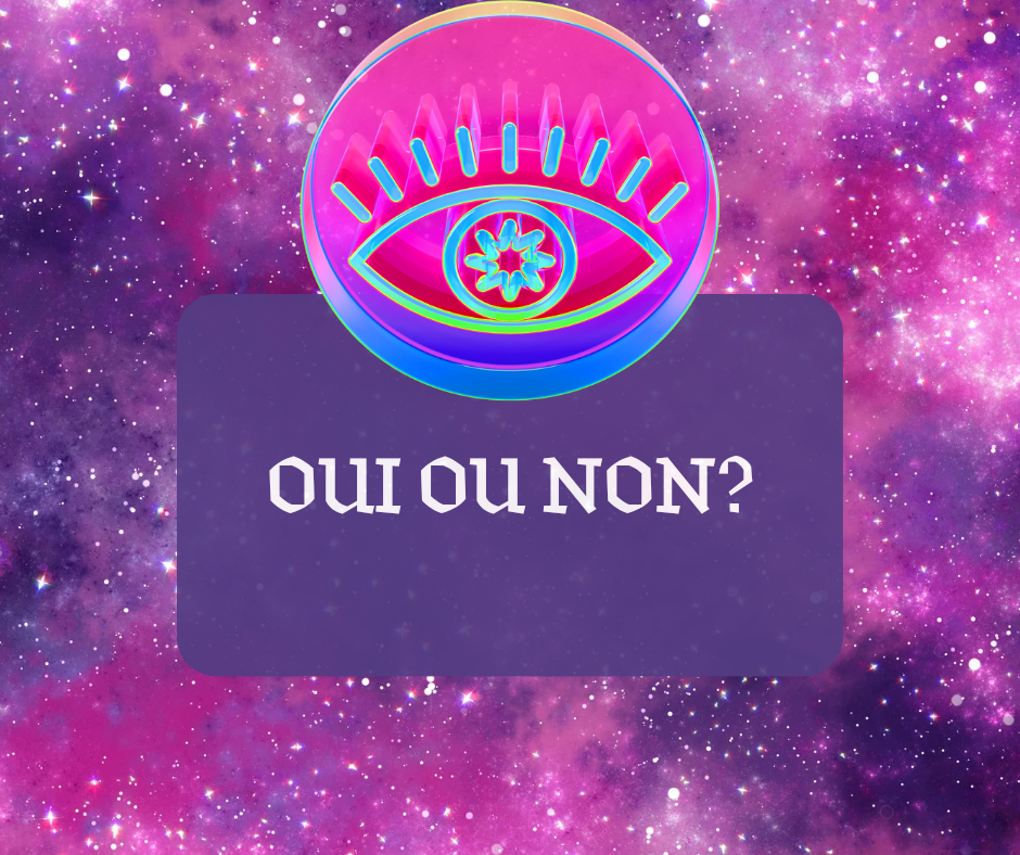 Réponse oui ou non