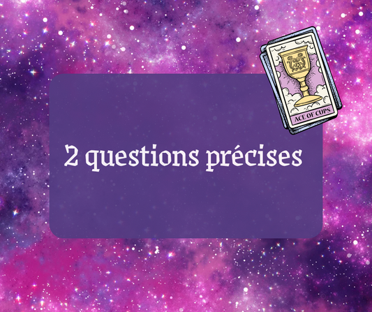 Tirage 2 questions précises
